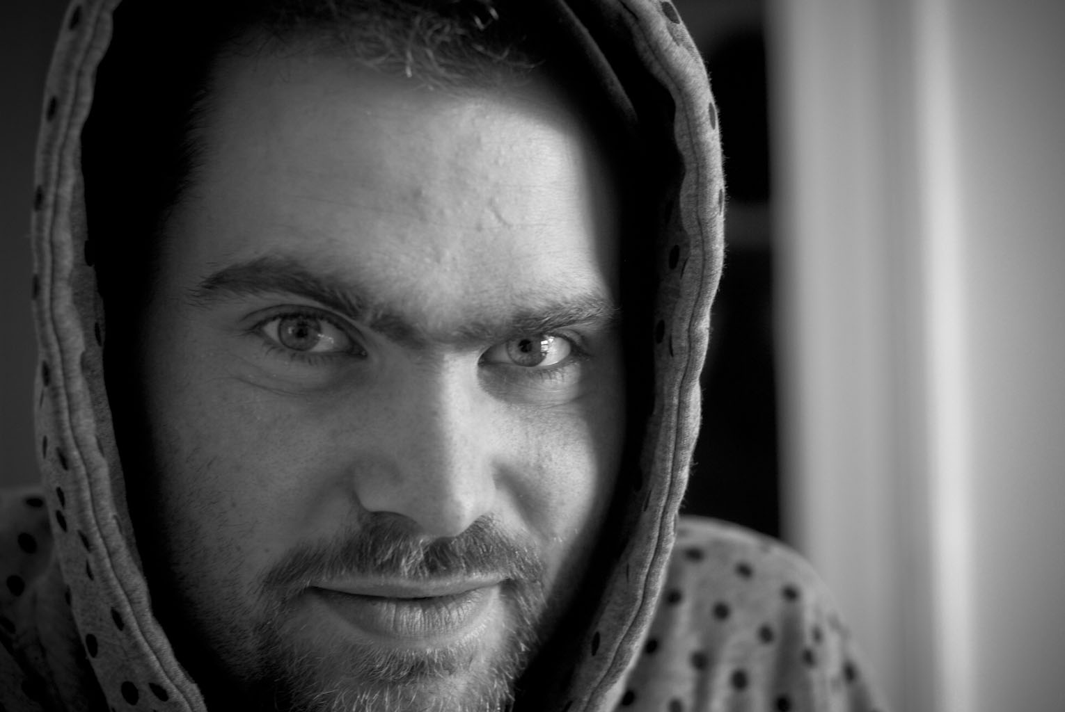 Rasmus Bo Steendahl Black and White portrait 